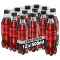 Coca Cola Zero 0,5L, napój gazowany bez cukru, w butelce PET 12 sztuk