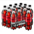 Coca Cola Zero 0,85L, napój gazowany bez cukru, w butelce PET 12 sztuk