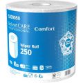 Czyściwo przemysłowe Velvet CARE Professional Comfort, białe ręczniki w rolce, papierowe celulozowe 2-warstwowe 1 rolka x 200 m