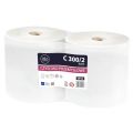 Czyściwo przemysłowe w rolce Lamix Ellis Professional 0918, biały papier celulozowy 2-warstwowy 2 rolki x 300 m