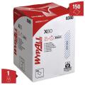 Czyściwo włókninowe centralnie odwijane Kimberly-Clark WypAll X60 General Clean 8380, niebieskie ściereczki w dyspenserze 1 rolka x 150 listków