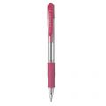 Długopis automatyczny z miękkim gripem Pilot Super Grip F, cienka końcówka 0,2 mm, tusz olejowy czerwony