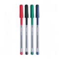 Długopis jednorazowy ze skuwką Pelikan Stick Super Soft K86, końcówka 0,7 mm czerwony