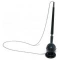 Długopis z przyklejaną podstawką na łańcuszku Office Products, końcówka 0,7 mm niebieski