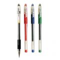 Długopis żelowy ze skuwką i gumowym uchwytem Pilot G-1 Grip, końcówka 0,32 mm czarny