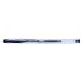 Długopis żelowy ze skuwką Office Products Classic, kartonik 50 sztuk, końcówka 0,7 mm czarny