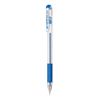 Długopis żelowy ze skuwką Pentel K116 Hybrid Gel Grip, końcówka 0,6 mm niebieski