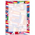 Dyplom ozdobny Flagi A4, papier satynowany 170g 25 arkuszy