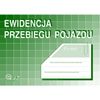 Ewidencja przebiegu pojazdu i kosztów eksploatacji samochodu A5, 32 kartki, offsetowy druk Michalczyk i Prokop K17 bez kosztów eksploatacji