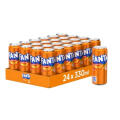 Fanta 0,33L, pomarańczowy napój gazowany, w puszce 24 sztuki
