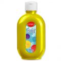 Farba plakatowa KEYROAD 300ml, metaliczna żółty