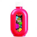 Farba plakatowa neonowa KEYROAD Poster Paint Fluo 300 ml, fluorescencyjna czerwony