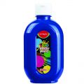 Farba plakatowa neonowa KEYROAD Poster Paint Fluo 300 ml, fluorescencyjna niebieski
