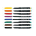 Foliopis permanentny Faber Castell Multimark M 1525, końcówka 1.0 mm czerwony