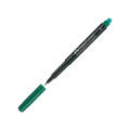 Foliopis permanentny Faber Castell Multimark OHP S 1523, z gumką, końcówka 0.4 mm zielony