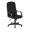 Fotel biurowy z tkaniną membranową Malta Office Products, obrotowy z mechanizmem TILT czarny