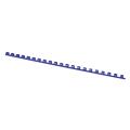 Grzbiety do bindowania Office Products 8 mm, do 45 kartek, plastikowe, 100 sztuk niebieskie