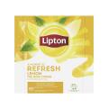 Herbata czarna Lipton Feel Good Selection Refresh Lemon, aromatyzowana, torebki w kopertach 100 kopert