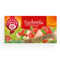 Herbata owocowa Teekanne World of Fruits Truskawka, torebki w kopertach 20 kopert