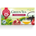 Herbata zielona Teekanne Green Tea Granat, aromatyzowana, torebki w kopertach 20 kopert