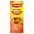 Herbata ziołowa Lipton Feel Good Selection Relax Rooibos, torebki w kopertach 25 kopert
