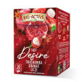 Herbatka owocowa Big-Active Hot Desire Truskawka Granat Liczi, aromatyzowana, torebki w kopertach 20 kopert