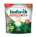 Kapsułki do zmywarek Ludwik All in 1 Maxx Power Plus Lemon, tabletki 30 sztuk