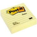 Karteczki samoprzylepne Post-it 100 x 100 mm, żółty bloczek w linie 1 x 300 kartek