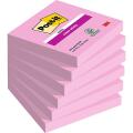 Karteczki samoprzylepne Post-it Super Sticky 76 x 76 mm, różowy bloczek 1 x 90 kartek