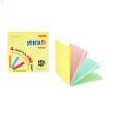 Karteczki samoprzylepne Skick'n Magic Pad 76x76 mm, 4 pastelowe kolory 4 x 25 kartek