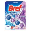 Kostka toaletowa Bref Power Aktiv Lavender 50 g, zawieszka do WC 1 sztuka