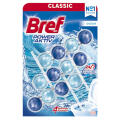 Kostka toaletowa Bref Power Aktiv Ocean 50 g, zawieszka do WC 3 sztuki
