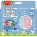 Kreda chodnikowa dla najmłodszych KEYROAD Jumbo Kids Chalk 6 kolorów