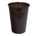 Kubki plastikowe Office Products 200 ml x 100 sztuk, do napojów gorących i zimnych brązowe