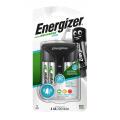 Ładowarka Energizer Accu Recharge Pro, do akumulatorków AA / AAA, czas ładowania 3-6h, w zestawie 4 x AA Power Plus 4 gniazda