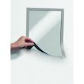 Magnetyczna ramka informacyjna Durable, do powierzchni metalowych, A4, 5szt. serbrna
