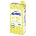 Mleczarnia 2% 1L, mleko UHT w kartonie 12 sztuk