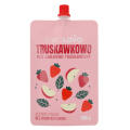 Mus owocowy jabłkowo-truskawkowy bez cukru OwoLovo Truskawkowo, tubka 200 g