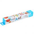 Naklejka na ścianę do kolorowania KEYROAD Ocean Discovery + kredki 8 kolorów 30 x 206 cm