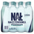 Nałęczowianka 0,5L x 12 sztuk, woda mineralna, w butelkach PET delikatnie gazowana