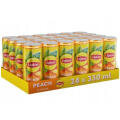 Napój Lipton Ice Tea Peach 0,33L, herbata mrożona brzoskwiniowa 24 sztuki