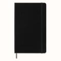 Notes Moleskine Smart L 13x21 cm, 144 strony w linię, twarda oprawa z gumką czarny