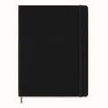 Notes Moleskine Smart XL 19x25 cm, 144 strony w linię, twarda oprawa z gumką czarny
