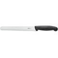 Nóż ostry do pieczywa KOHE Small Bread Knife 344 mm, ząbkowany czarny