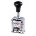 Numerator automatyczny Office Products, w metalowej obudowie, wysokość czcionki 4,5 mm 6 cyfr