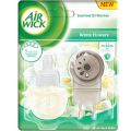 Odświeżacz powietrza Air Wick Białe Kwiaty, wtyczka elektryczna do gniazdka, komplet wkład 19 ml