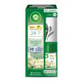 Odświeżacz powietrza Air Wick Freshmatic Auto Spray, automatyczny, białe urządzenie, komplet Białe Kwiaty