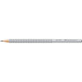 Ołówek drewniany bez gumki z antypoślizgowym uchwytem Faber Castell Grip 2001, ergonomiczny trójkątny twardość B