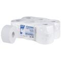 Papier toaletowy biały do podajników Donau PROFESSIONAL Jumbo 480 listków, 2-warstwowy celulozowy 12 rolek x 120 m