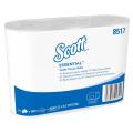 Papier toaletowy biały Kimberly-Clark Scott Essential 8517, 2-warstwowy, standardowe rolki 6 rolek x 600 listków